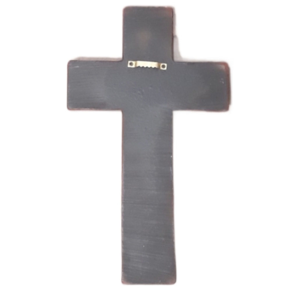 United States Marine Corps USMC Eagle Globe & Anchor Antique Finish Wall Cross - Picture 2 of 9